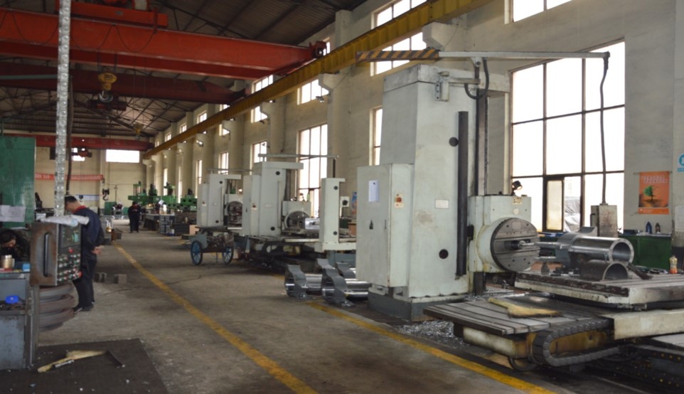 Horizontal Boring and Milling Machining Area