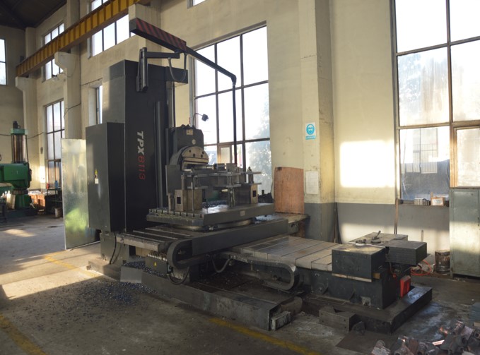 Horizontal Boring and Milling Machining Area