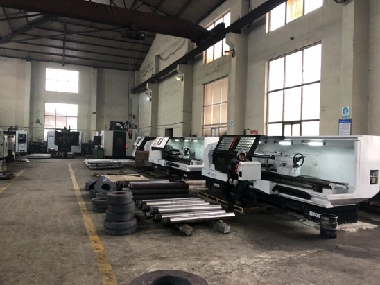 CNC Lathe Machining Area